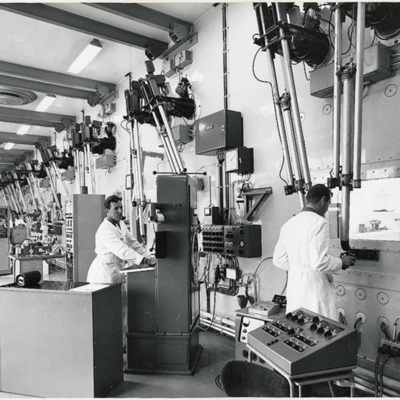 SLM P11-3560 - Gamma laboratoriet vid Studsviks anläggning för energiforskning på 1960-talet