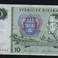 SLM 33177 - Sedel, 10 kronor 1983