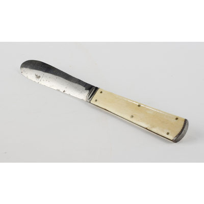 SLM 5173 - Papperskniv av polerat stål och skaft av elfenben