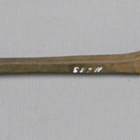 SLM 11683 - Ugnssop bestående av två ringar och trähandtag, från Husby-Oppunda