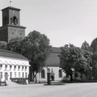 SLM M027378 - S:t Nicolai kyrka, 1935