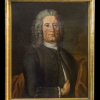 SLM 5746 - Oljemålning, porträtt av okänd man
