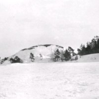SLM M027880 - Vinterlandskap, Oxelösund, tidigt 1900-tal