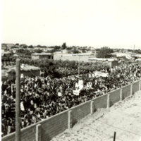 SLM P2013-1687 - Demonstration i Rafah, Egypten, mot FN:s närvaro