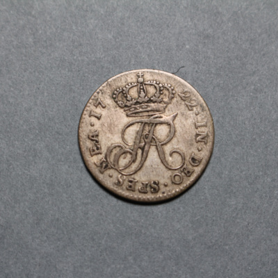 SLM 16312 - Mynt, 5 öre silvermynt typ I 1722, Fredrik I