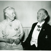 SLM P08-1971 - Hildegard och Govert Indebetou omkring 1950-tal
