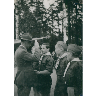 SLM P2018-0574 - Rolf i scouterna år 1941