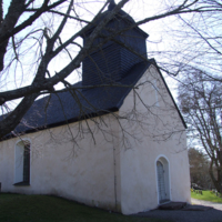 SLM D08-907 - Dillnäs kyrka, exteriör från nordväst
