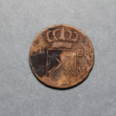 SLM 16902 - Mynt, 1 öre kopparmynt 1724, Fredrik I