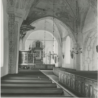 SLM M004399 - Bälinge kyrka år 1940
