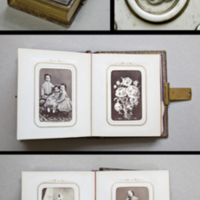SLM 5062 - Fotoalbum, kungliga porträtt från 1860- och 70-talen