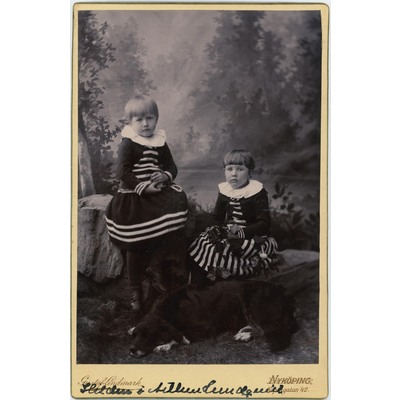 SLM P2019-0053 - Hildur och Artur Lundqvist 1890-tal