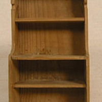 SLM 6180 36 - Dockskåpsbokhylla av trä