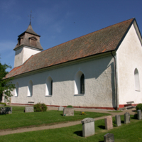 SLM D10-196 - Årdala kyrka, exteriör