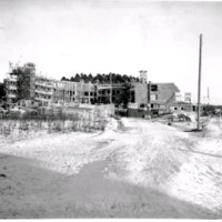 SLM POR52-2399-2 - Nybygge på Rosenkällaområdet, foto 1952.