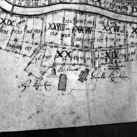 SLM M024167 - Karta över Trosa år 1703