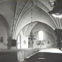 SLM M013722 - Bakre delen av kyrkorum, Stora Malms kyrka