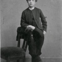 SLM M032034 - Carl Fleetwood (1859-1892) vid 11 års ålder år 1870