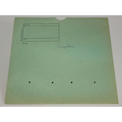 SLM 29201 32-39 - Gröna kuvert avsedda för negativ, F 11