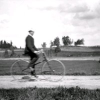 SLM Ö67 - Man på cykel