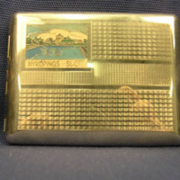 SLM 9339 - Cigarettetui, souvenir från Nyköping