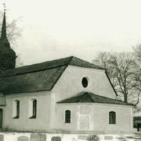 SLM M016732 - Lerbo kyrka och kyrkogård