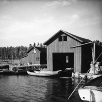 SLM P08-2005 - Notfiske i Sjösaviken utanför Nyköping, mitten av 1900-talet