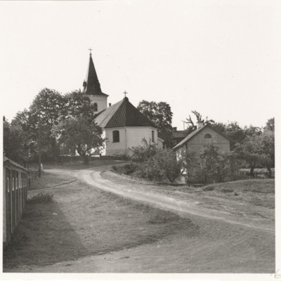 SLM M012828 - Mellösa kyrka 1943