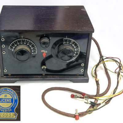 SLM 24633 - Radio, Telefunken Marconi, tidigt 1900-tal