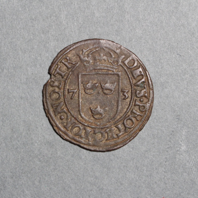 SLM 16841 - Mynt, 2 öre silvermynt typ III 1573, Johan III
