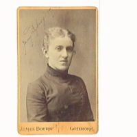 SLM M000021 - Fröken Jenny Dyberg år 1887