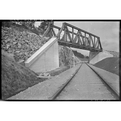 SLM X4237-78 - Järnvägsbygge, räls och järnvägsbro