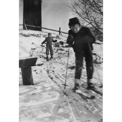 SLM R990-92-3 - Vinter på Hagbyberga, 1950-tal