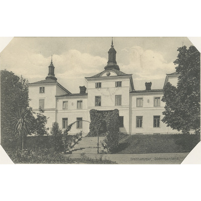 SLM M006827 - Stenhammar i Flens socken, vykort från 1913