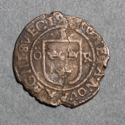 SLM 16122 - Mynt, 1 öre silvermynt typ II 1656, Karl X Gustav