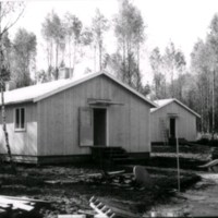 SLM POR57-5607-21 - Forskningsanläggningen Studsvik AB under uppbyggnad 1957