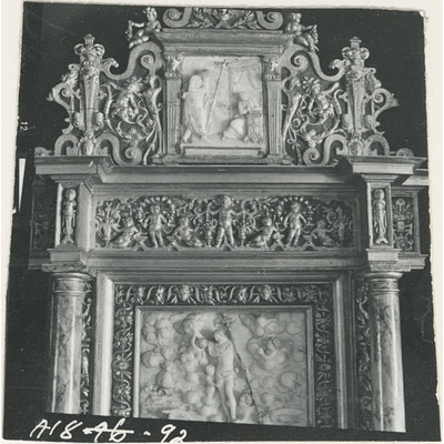 SLM A18-92 - Del av altarskåp från 1580-talet, Åkerö kapell
