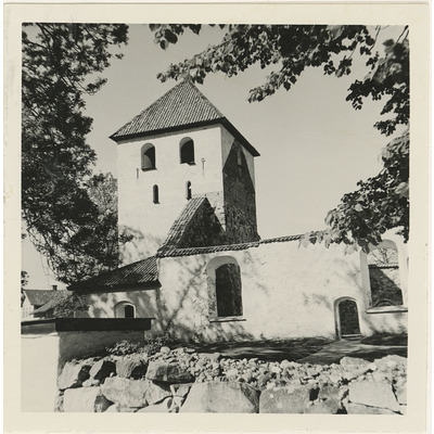 SLM M004920 - Björkviks gamla kyrka, foto 1971.