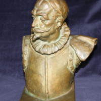 SLM 14006 - Bronsbyst av Karl IX, skulptur av John Börjeson (1835-1910)