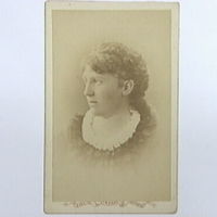 SLM M000584 - Alma Hammarström, ca 1870-tal