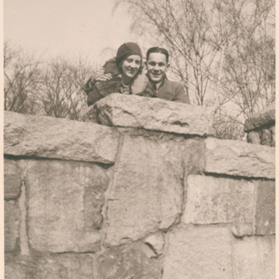 SLM P2015-666 - Karin och Arne Wohlin på 1930-talet.