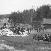 SLM IV-65 - Inryckning på Malma hed, omkring 1890