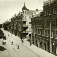 SLM M024782 - Affärsgata i Eskilstuna, 1920