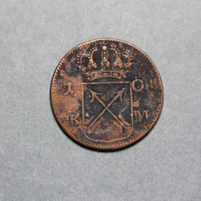 SLM 16907 - Mynt, 1 öre kopparmynt 1725, Fredrik I