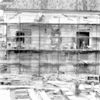 SLM A12-118 - Rådhusets fasad vid restaurering