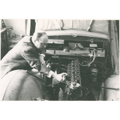 SLM P2018-0627 - Carl Heinz Buchman på ANA år 1944