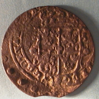 SLM 16043 - Mynt, 1/2 (?) öre kopparmynt 1627-1629, Gustav II Adolf
