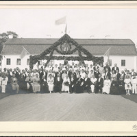 SLM M031485 - Bröllop mellan Karin Jurell och Ruben Nilsson vid Sjösa i Svärta socken år 1921