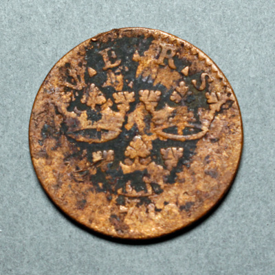 SLM 16879 - Mynt, 1 öre kopparmynt 1719, Ulrika Eleonora