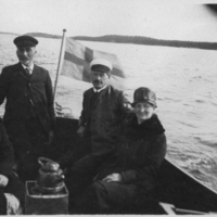 SLM P07-2883 - Motorbåten Svanens resa Nyköping-Arkösund-Söderköping-Valdemarsvik 1926